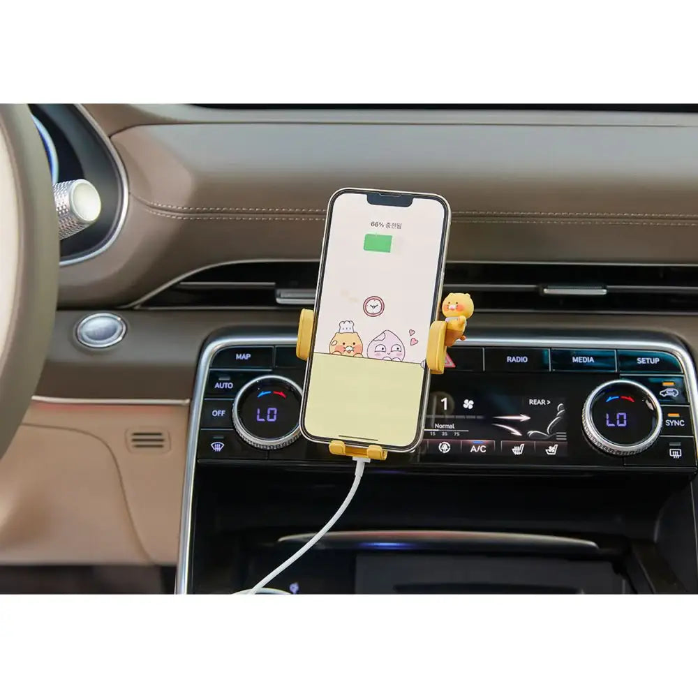 Netflix DP x Kakao Friends - Choonsik Auto Wireless Vehicle Charging Cradle - Netflix DP x Kakao Friends - Home & Living, Accessories - Harumio