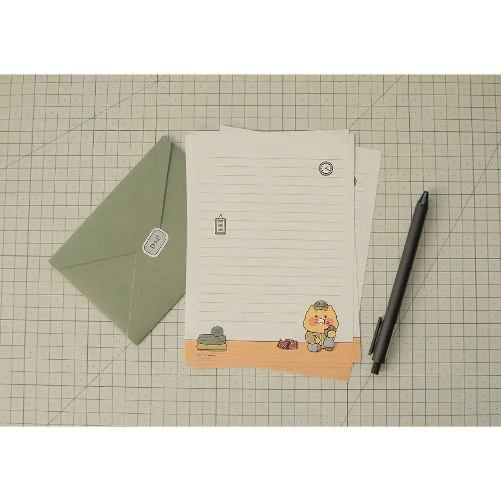Netflix DP x Kakao Friends - Choonsik Stationery Set - Netflix DP x Kakao Friends - Home & Living, Accessories - Harumio