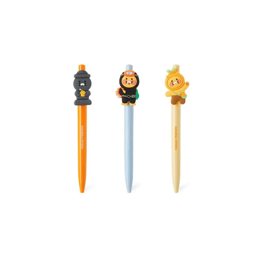 Kakao Friends - Friends in Jeju Choonsik Gel Pen Set - Kakao Friends - Home & Living, Accessories - Harumio