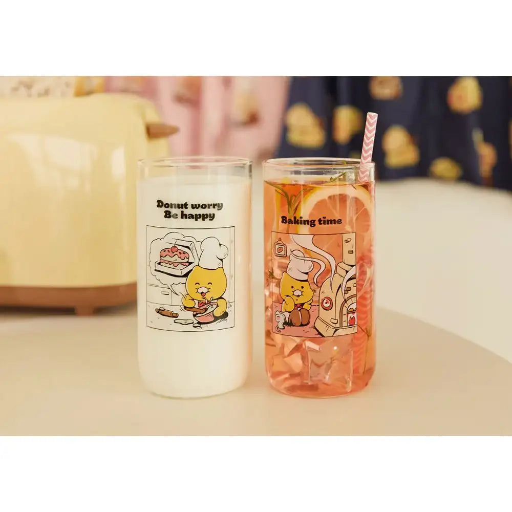 Kakao Friends - Baking Time Choonsik Heat-Resistant Glass Cup Set - Kakao Friends - Home & Living, Accessories - Harumio
