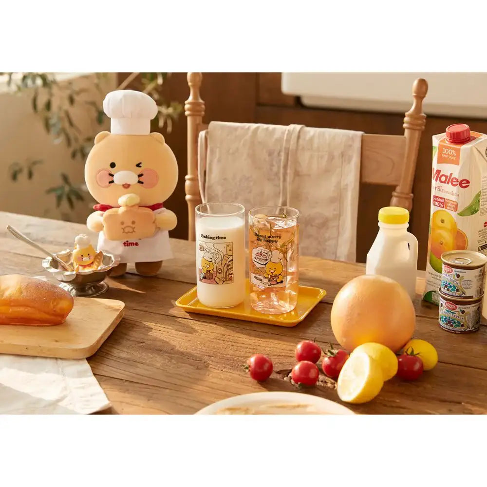 Kakao Friends - Baking Time Choonsik Heat-Resistant Glass Cup Set - Kakao Friends - Home & Living, Accessories - Harumio