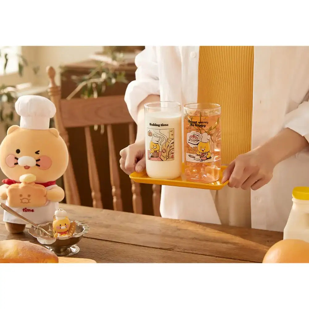 Kakao Friends - Baking Time Choonsik Heat-Resistant Glass Cup Set - Kakao Friends - Home & Living, Accessories - Harumio