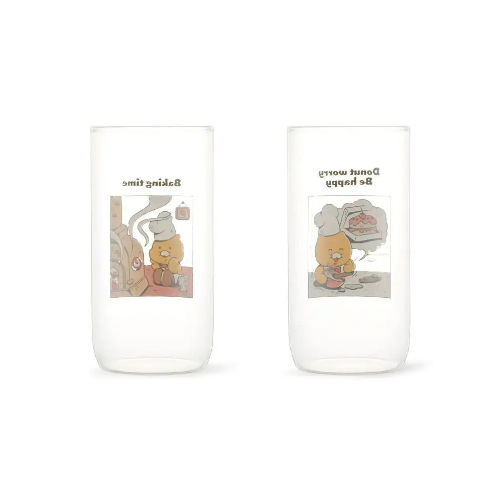 Kakao Friends - Baking Time Choonsik Heat-Resistant Glass Cup Set - Kakao Friends - Home & Living, Accessories - Harumio