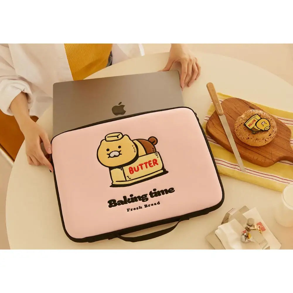 【KAKAO FRIENDS】Baking Time Laptop Pouch (17inches)_Chunsik Kakao Friends - Baking Time Choonsik Laptop Pouch (17