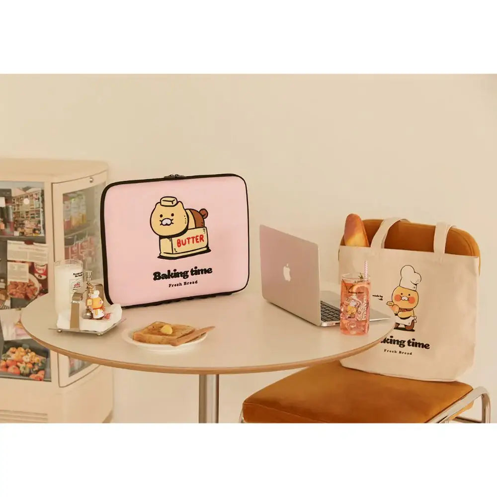 【KAKAO FRIENDS】Baking Time Laptop Pouch (17inches)_Chunsik Kakao Friends - Baking Time Choonsik Laptop Pouch (17