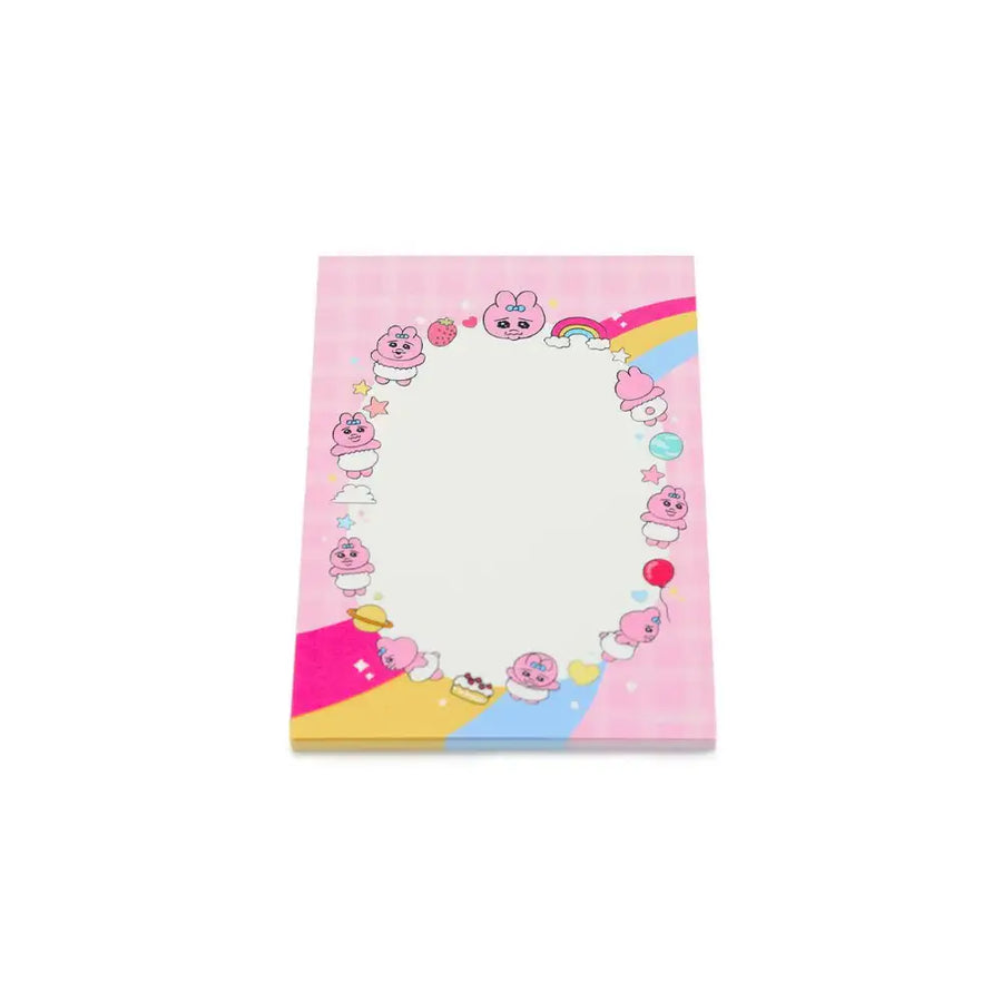Kakao Friends - Punkyu Rabbit Rainbow Post-It - Kakao Friends - Home & Living, Accessories - Harumio