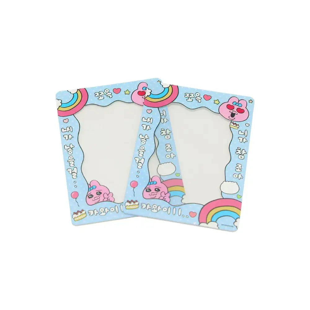 Kakao Friends - Punkyu Rabbit Blue Rainbow Photocard Frame - Kakao Friends - Photocard - Harumio