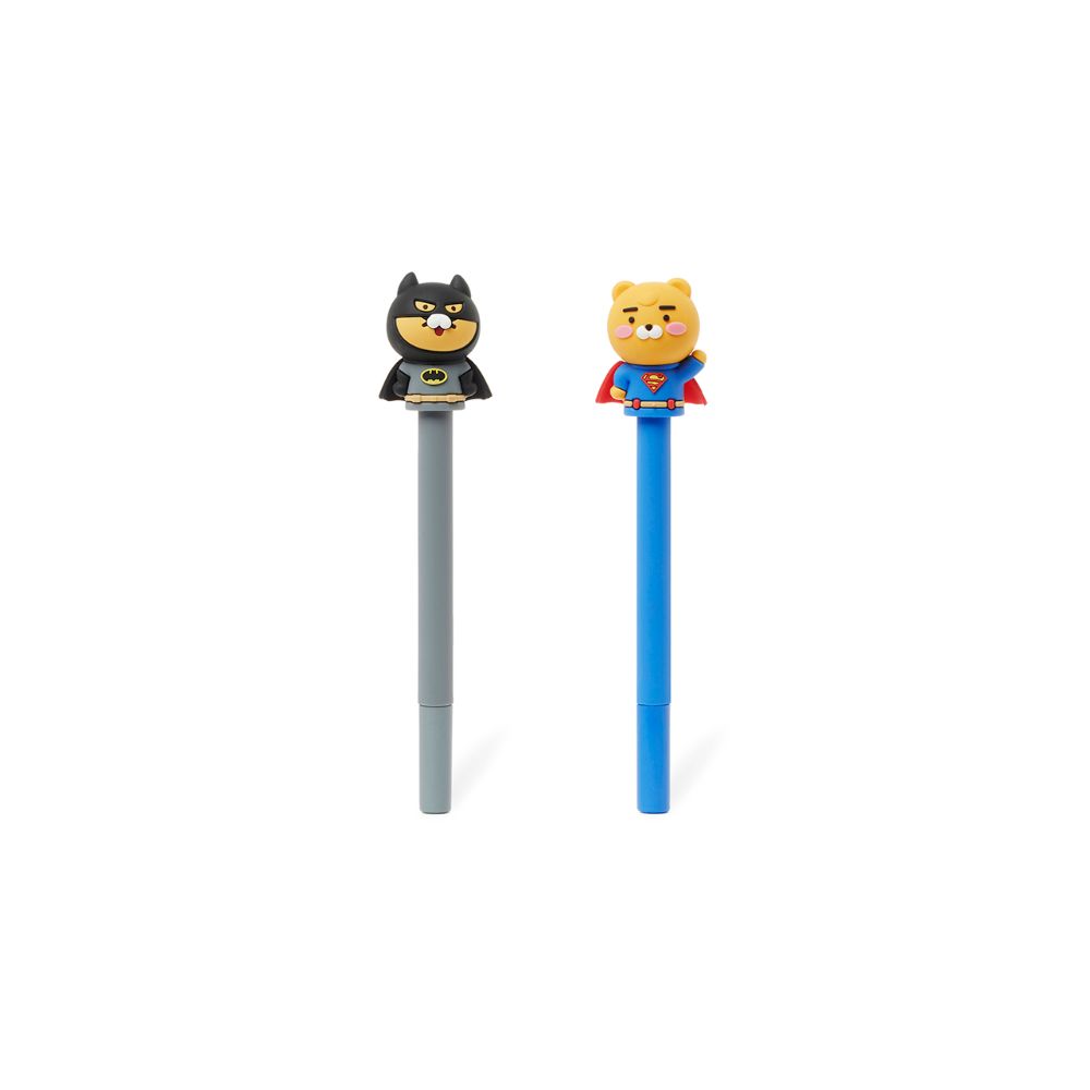 DC x Kakao Friends - Ryan & Choonsik Figure Gel Pen Set