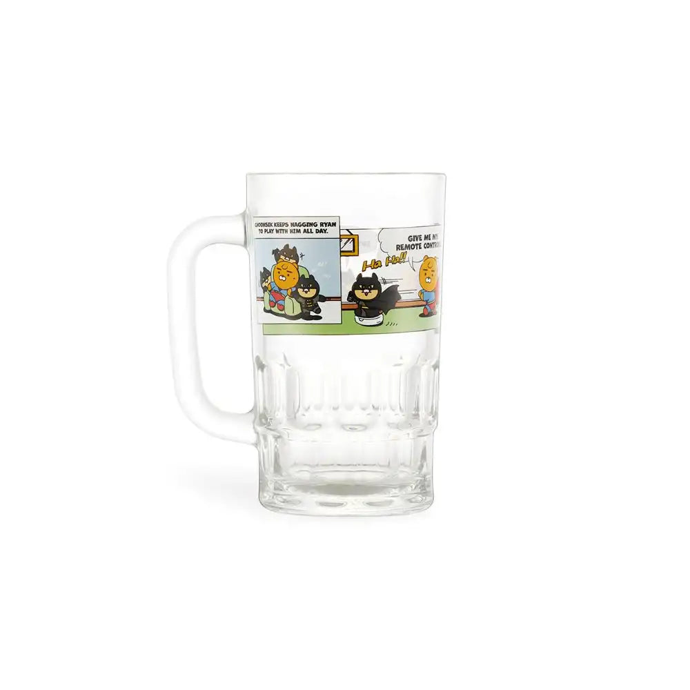DC x Kakao Friends - Ryan & Choonsik Glass Mug - DC x Kakao Friends - Home & Living, Accessories - Harumio