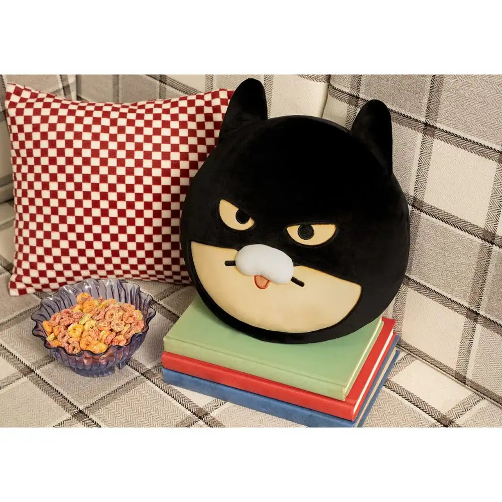 DC x Kakao Friends - Choonsik Batman Face Cushion - DC x Kakao Friends - Plush - Harumio