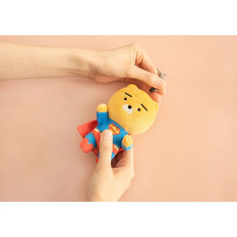 DC x Kakao Friends - Ryan Superman Plush Keyring - DC x Kakao Friends - Plush - Harumio