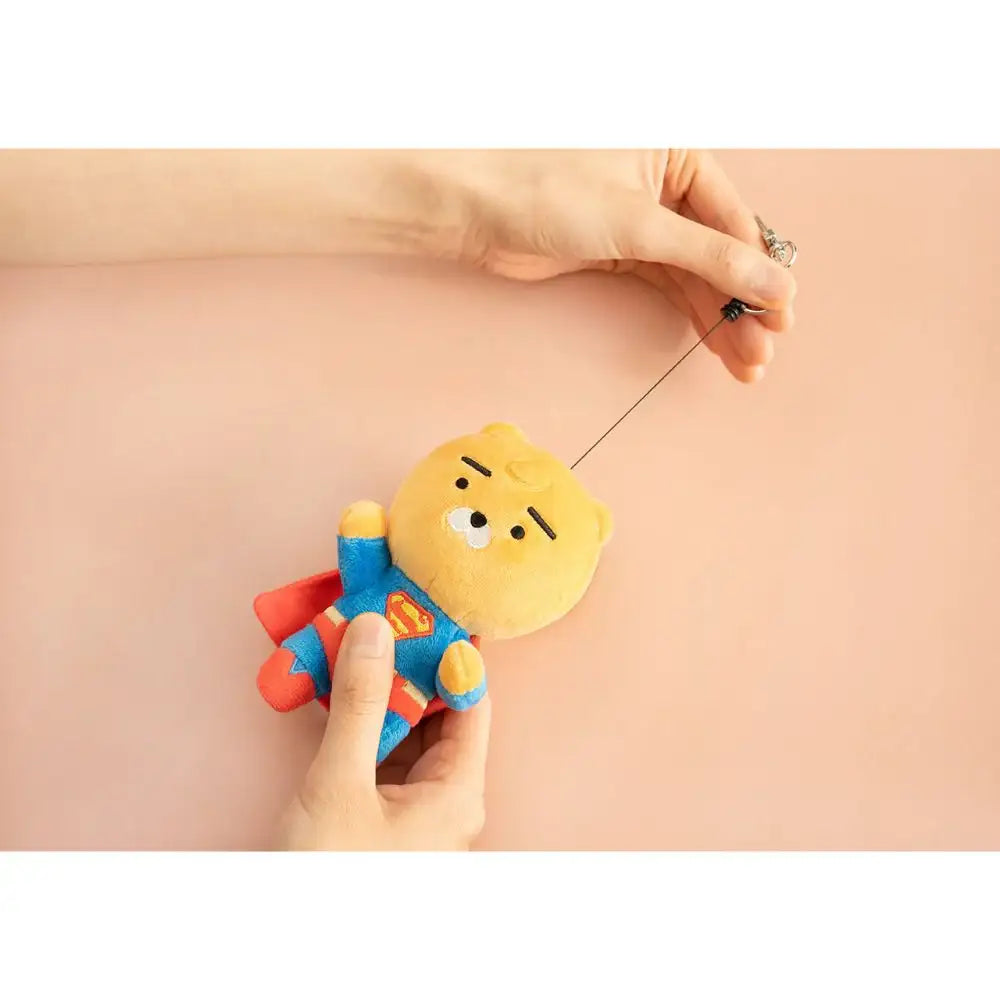 DC x Kakao Friends - Ryan Superman Plush Keyring - DC x Kakao Friends - Plush - Harumio