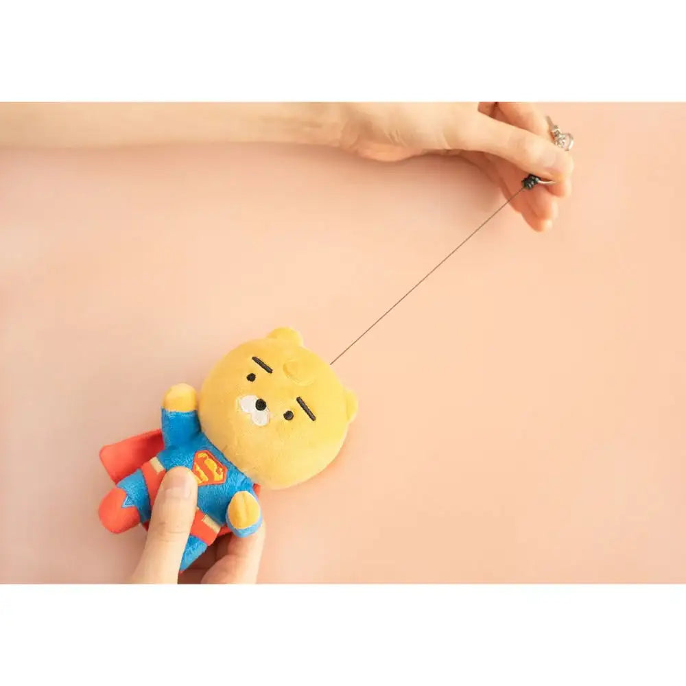 DC x Kakao Friends - Ryan Superman Plush Keyring - DC x Kakao Friends - Plush - Harumio