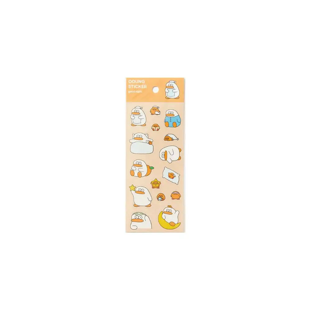Kakao Friends - Odung Goodnight Plate Sticker - Kakao Friends - Home & Living, Accessories - Harumio
