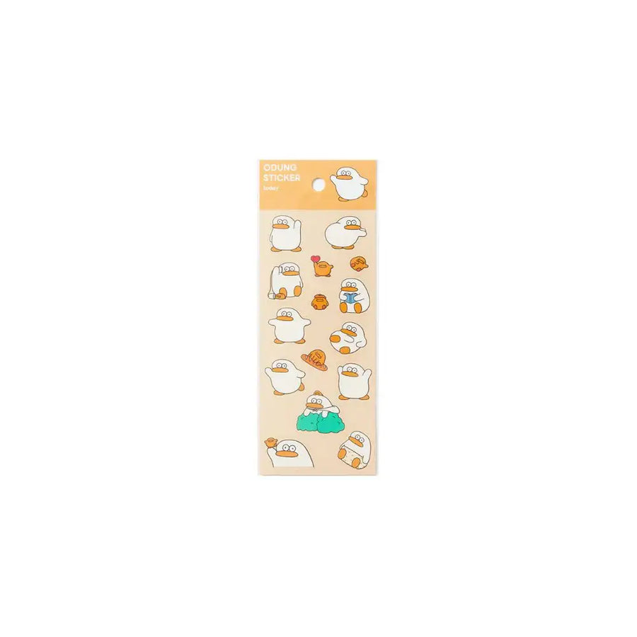 Kakao Friends - Odung It's Today Sticker - Kakao Friends - Home & Living, Accessories - Harumio