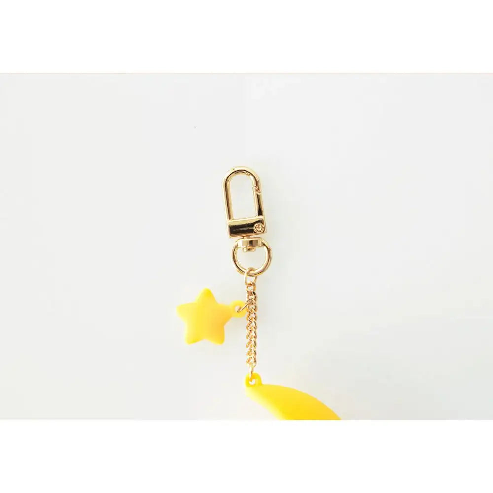 Kakao Friends - Choonsik Yellow Moon Figure Keyring - Kakao Friends - Accessories - Harumio