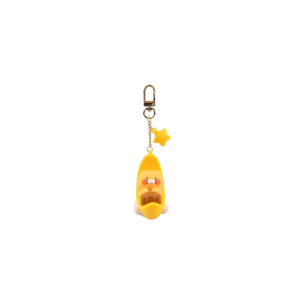 Kakao Friends - Choonsik Yellow Moon Figure Keyring - Kakao Friends - Accessories - Harumio