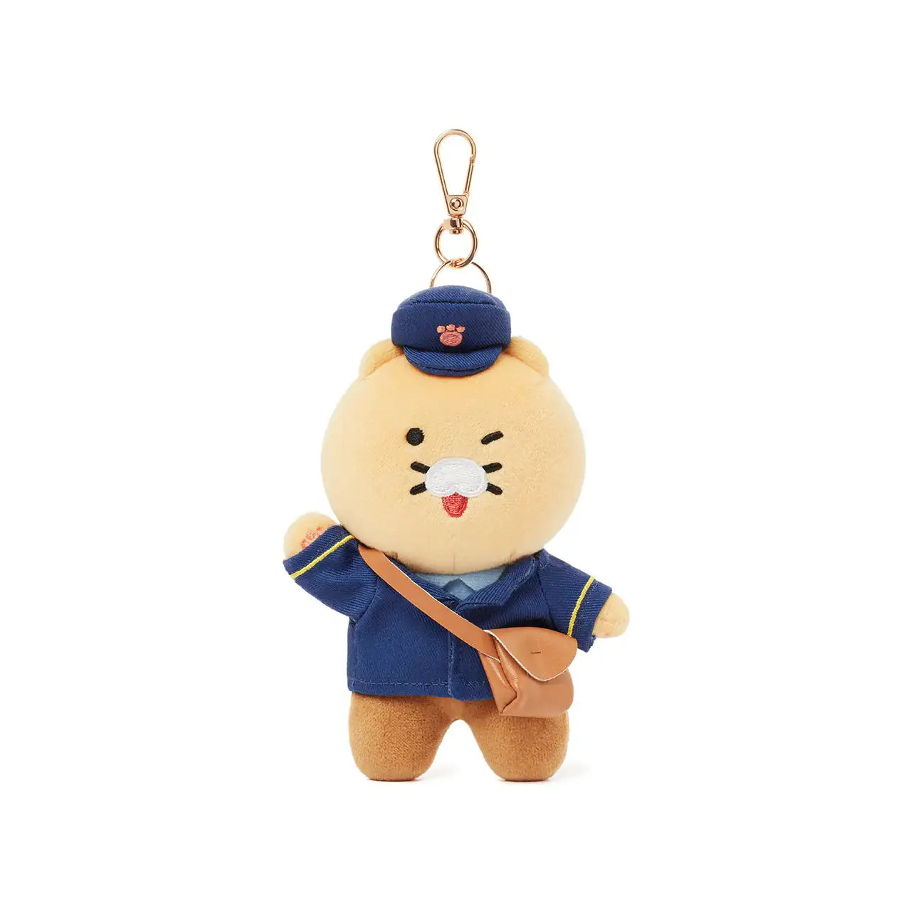 Kakao Friends - Choonsik Station Master Doll Keyring - Kakao Friends - Accessories - Harumio