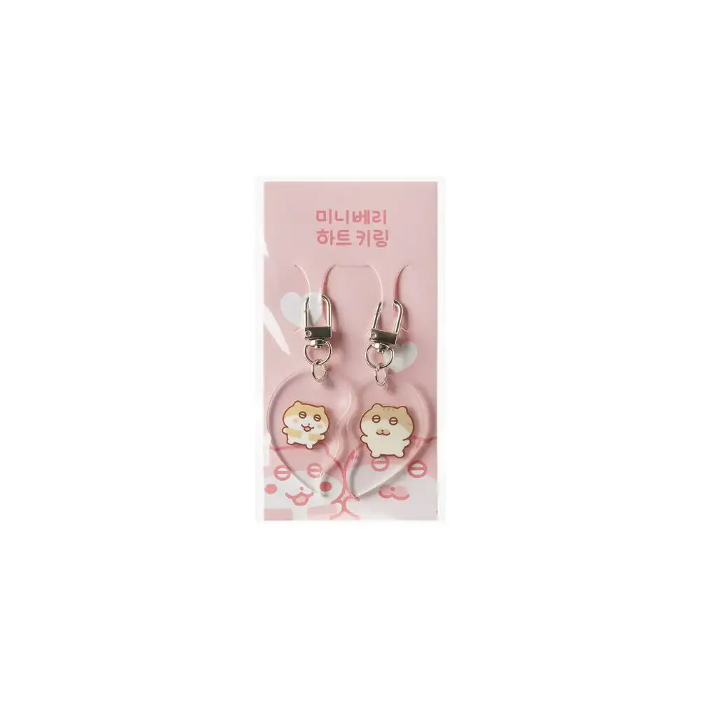 Kakao Friends - Tintin Tinkle Mini Heart Acrylic Keyring Set - Kakao Friends - Accessories - Harumio
