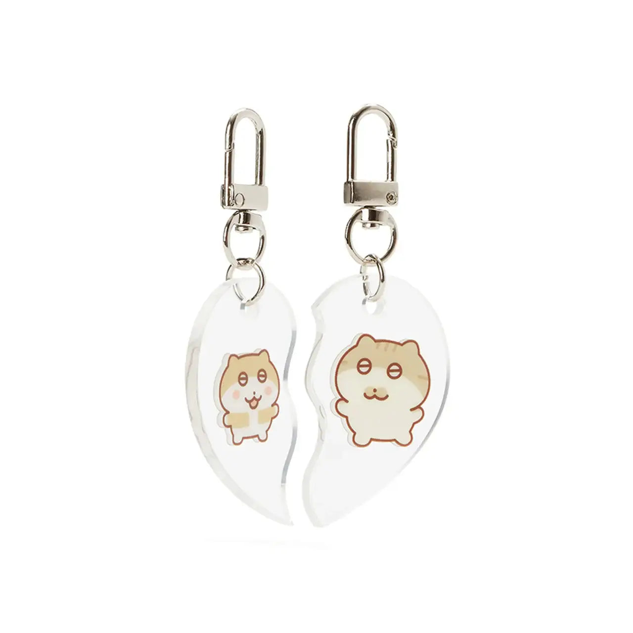 Kakao Friends - Tintin Tinkle Mini Heart Acrylic Keyring Set - Kakao Friends - Accessories - Harumio