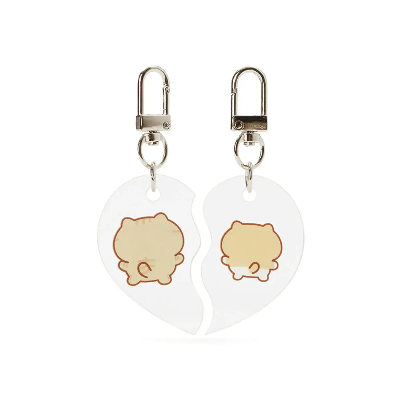 Kakao Friends - Tintin Tinkle Mini Heart Acrylic Keyring Set - Kakao Friends - Accessories - Harumio