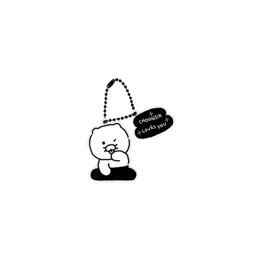 Kakao Friends - Doodle Doodle Choonsik Acrylic Keyring - Kakao Friends - Acrylic Keyring - Harumio