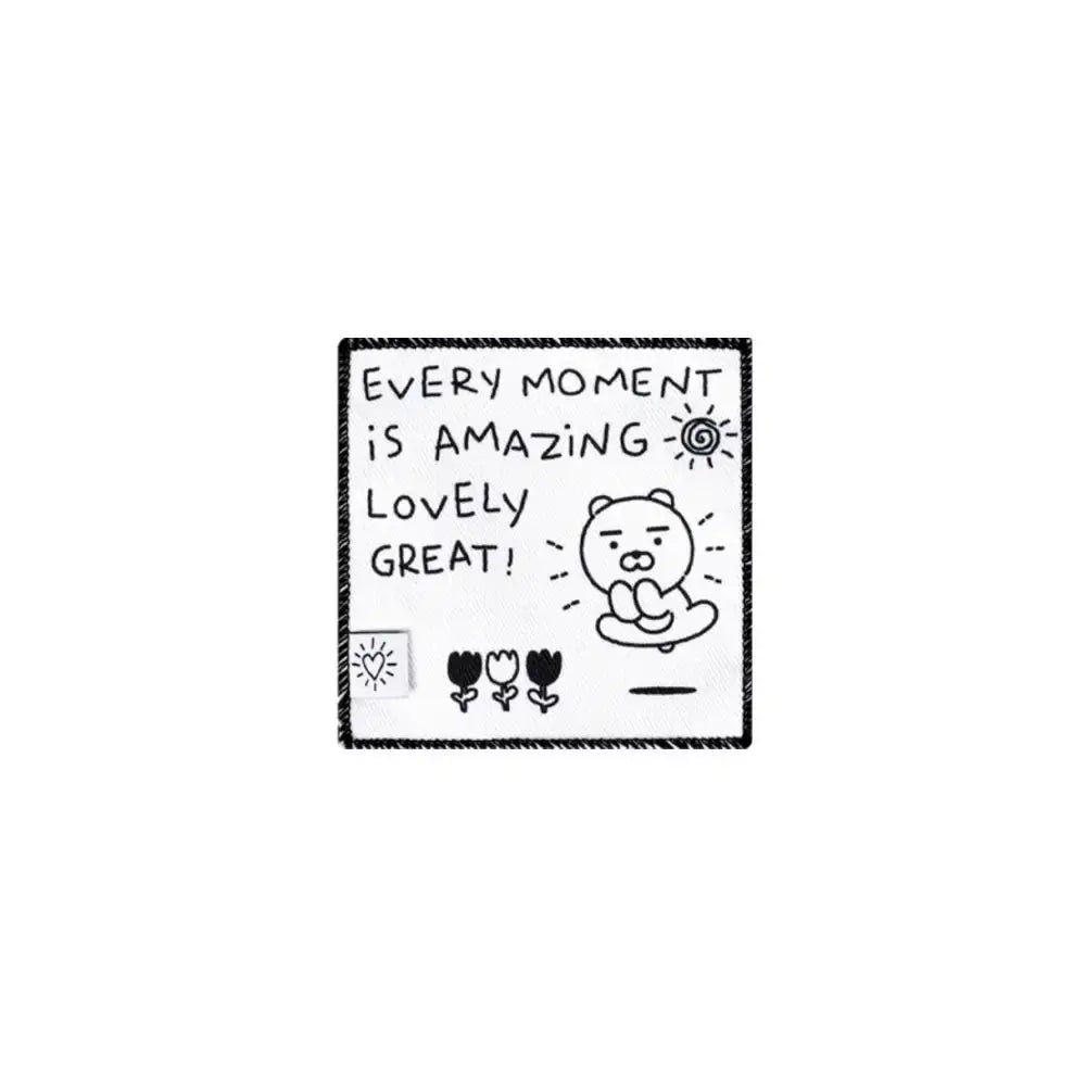 Kakao Friends - Doodle Doodle Ryan & Choonsik Fabric Coaster Set - Kakao Friends - Home & Living, Accessories - Harumio