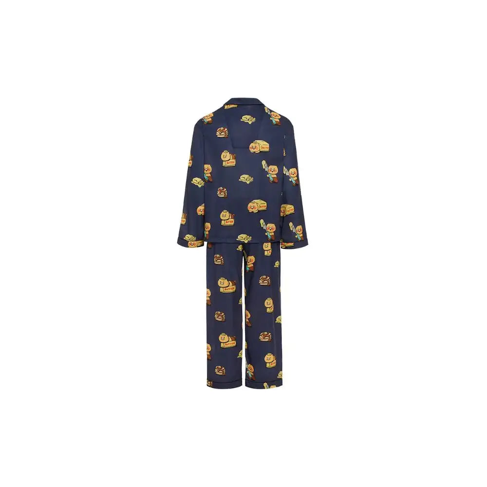 Kakao Friends - Baking Time Choonsik Navy Pajamas Set - Kakao Friends - Clothing - Harumio