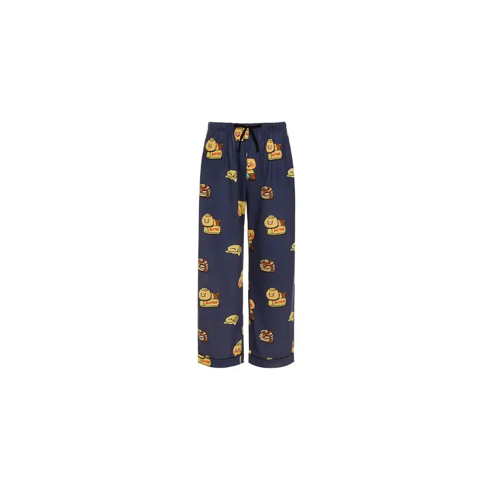 Kakao Friends - Baking Time Choonsik Navy Pajamas Set - Kakao Friends - Clothing - Harumio