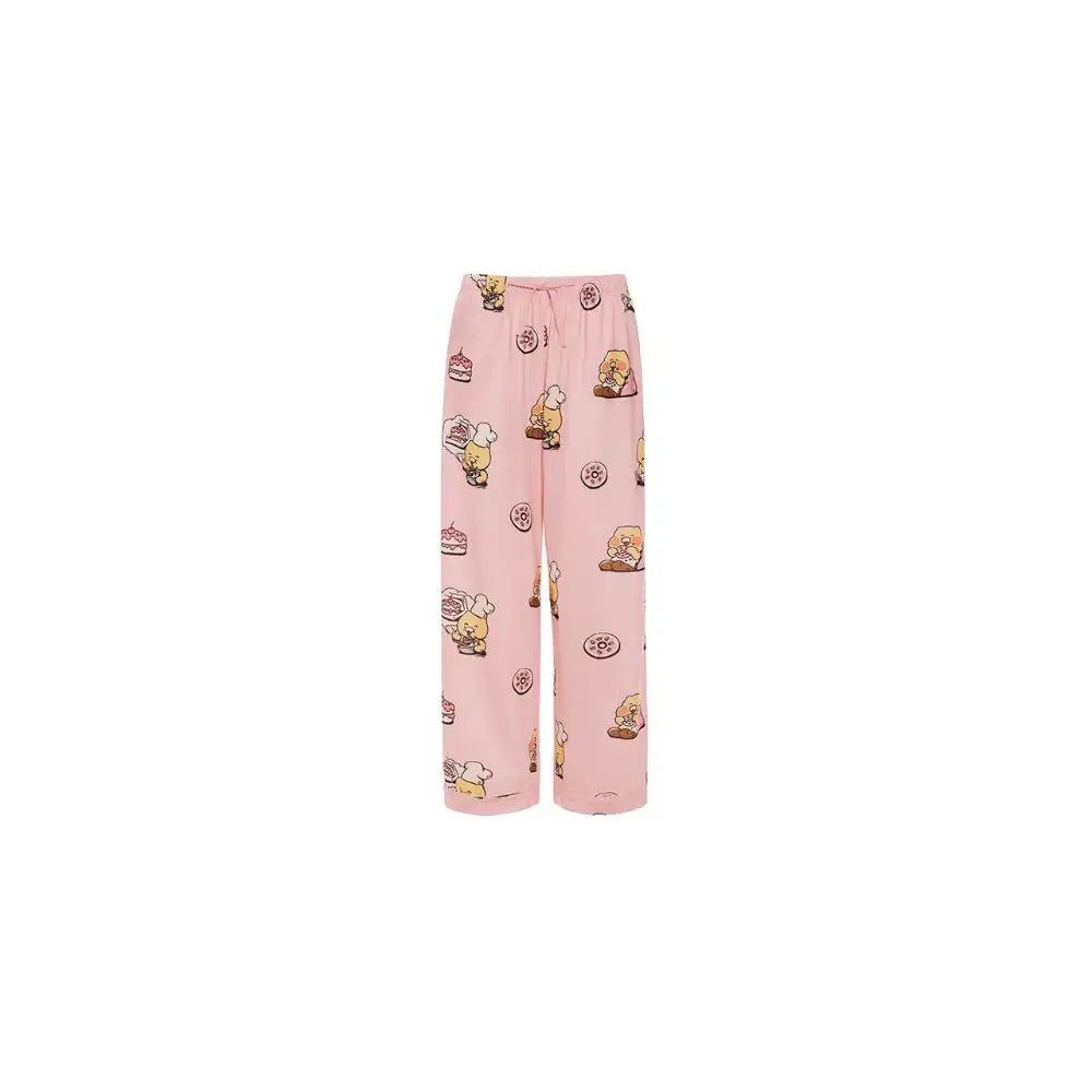 Kakao Friends - Baking Time Choonsik Pinky Women Pajamas Set - Kakao Friends - Clothing - Harumio