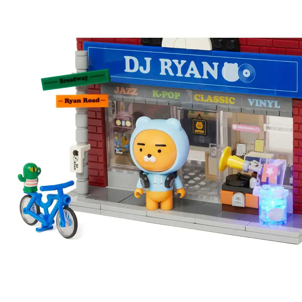 Kakao Friends - Ryan Record Shop Brick Figure - Kakao Friends - Home & Living, Accessories - Harumio