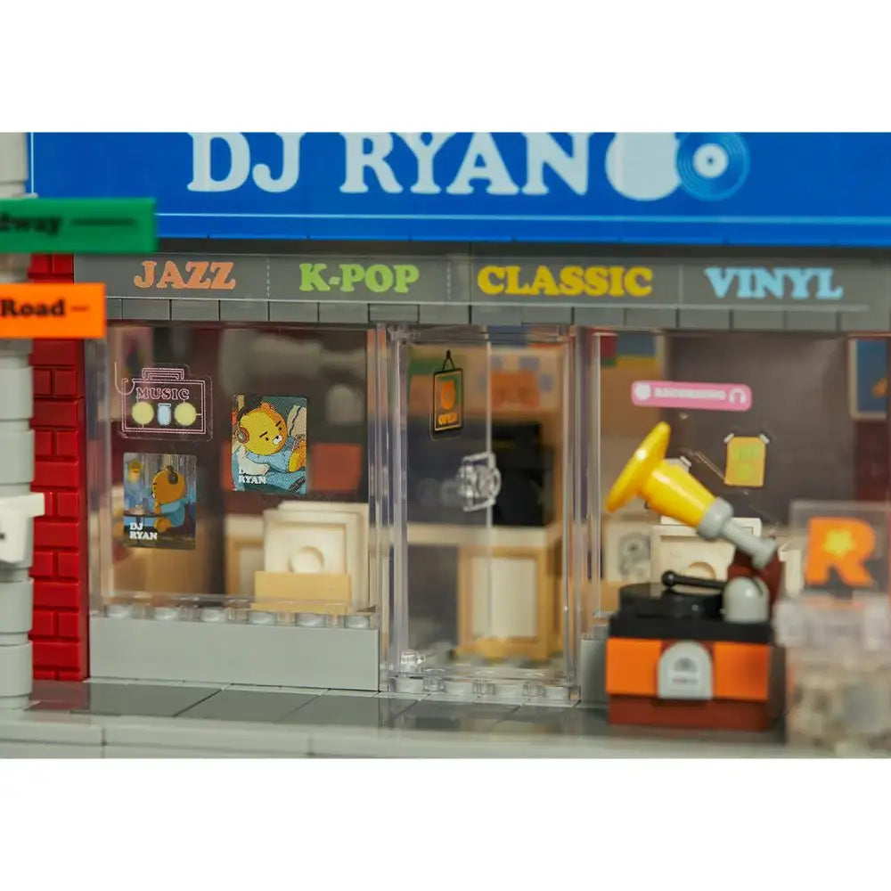 Kakao Friends - Ryan Record Shop Brick Figure - Kakao Friends - Home & Living, Accessories - Harumio