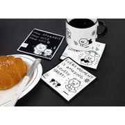 Kakao Friends - Doodle Doodle Ryan & Choonsik Fabric Coaster Set - Kakao Friends - Home & Living, Accessories - Harumio