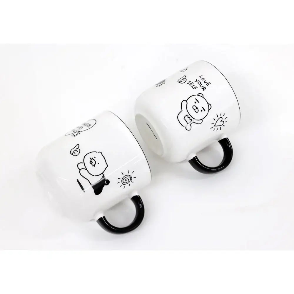 Kakao Friends - Doodle Doodle Ryan & Choonsik Mug Set - Kakao Friends - Home & Living, Accessories - Harumio