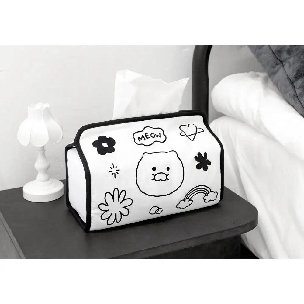 Kakao Friends - Doodle Doodle Ryan & Choonsik Fabric Tissue Case - Kakao Friends - Home & Living, Accessories - Harumio