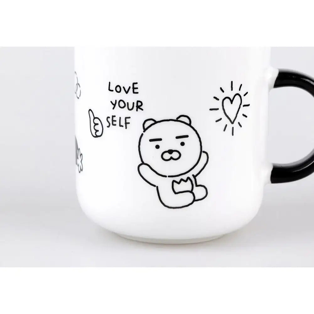 Kakao Friends - Doodle Doodle Ryan & Choonsik Mug Set - Kakao Friends - Home & Living, Accessories - Harumio