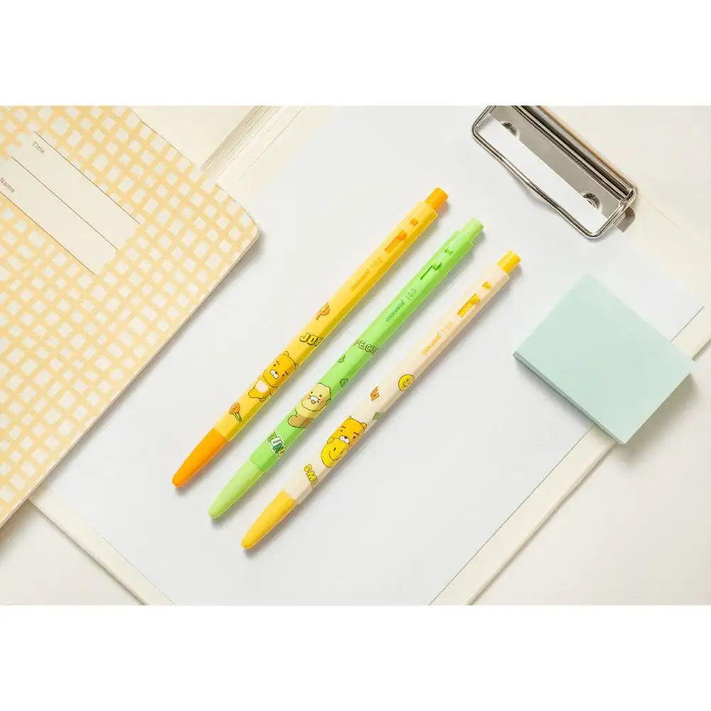 Kakao Friends - Color Pop Monami Ball Point Pen Set - Kakao Friends - Home & Living, Accessories - Harumio