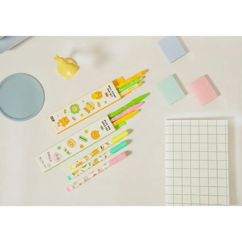 Kakao Friends - Color Pop Monami Ball Point Pen Set - Kakao Friends - Home & Living, Accessories - Harumio
