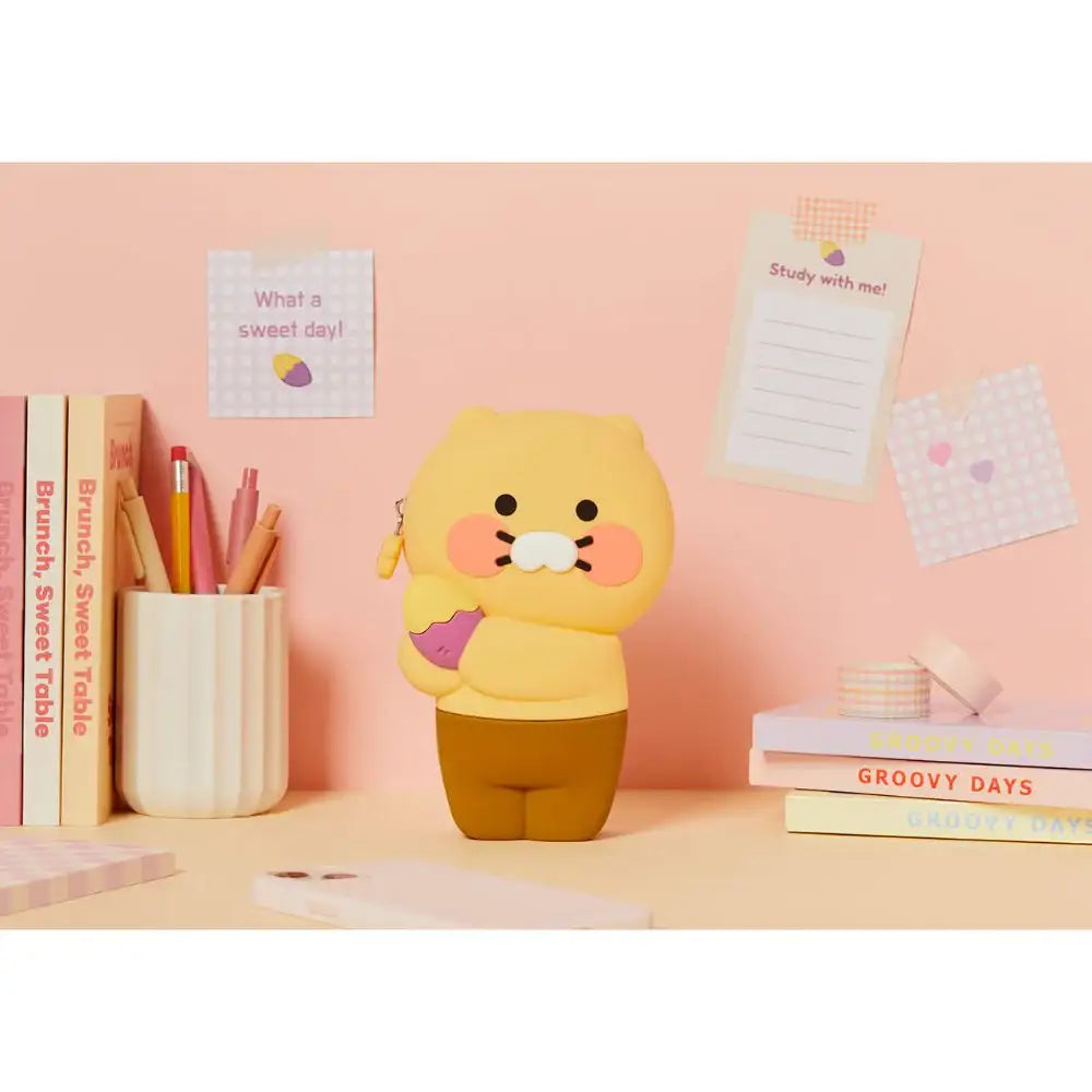 Kakao Friends - Choonsik Sweet Potatoes Silicon Pencil Case - Kakao Friends - Home & Living, Accessories - Harumio
