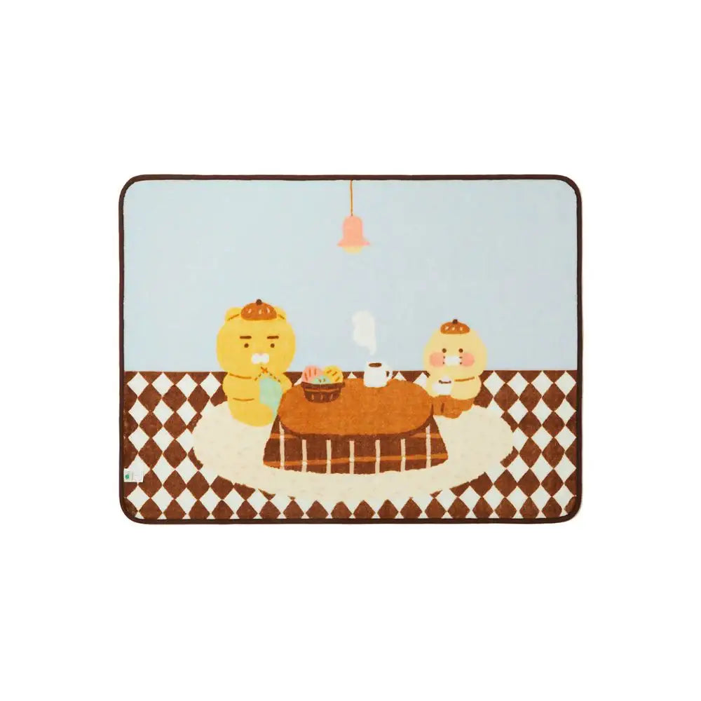 Kakao Friends - Ryan & Choonsik Cabin in the Forest Blanket - Kakao Friends - Home & Living, Accessories - Harumio