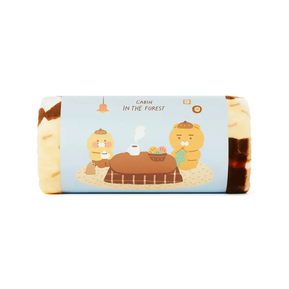 Kakao Friends - Ryan & Choonsik Cabin in the Forest Blanket - Kakao Friends - Home & Living, Accessories - Harumio