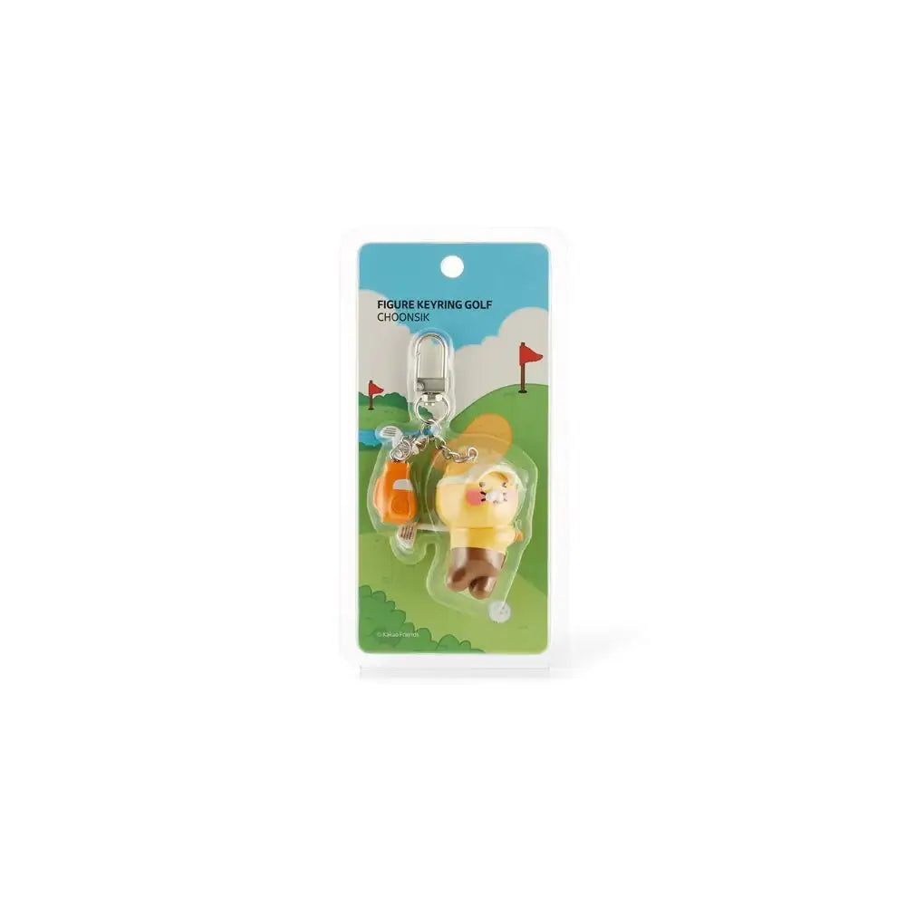 Kakao Friends - Choonsik Golf Figure Keyring - Kakao Friends - Accessories - Harumio
