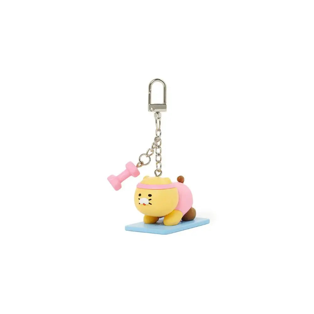 Kakao Friends - Choonsik Into Yoga Figure Keyring - Kakao Friends - Accessories - Harumio