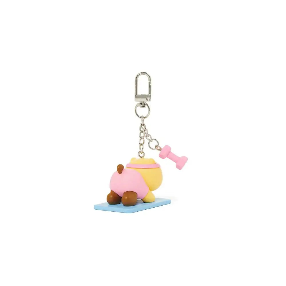 Kakao Friends - Choonsik Into Yoga Figure Keyring - Kakao Friends - Accessories - Harumio