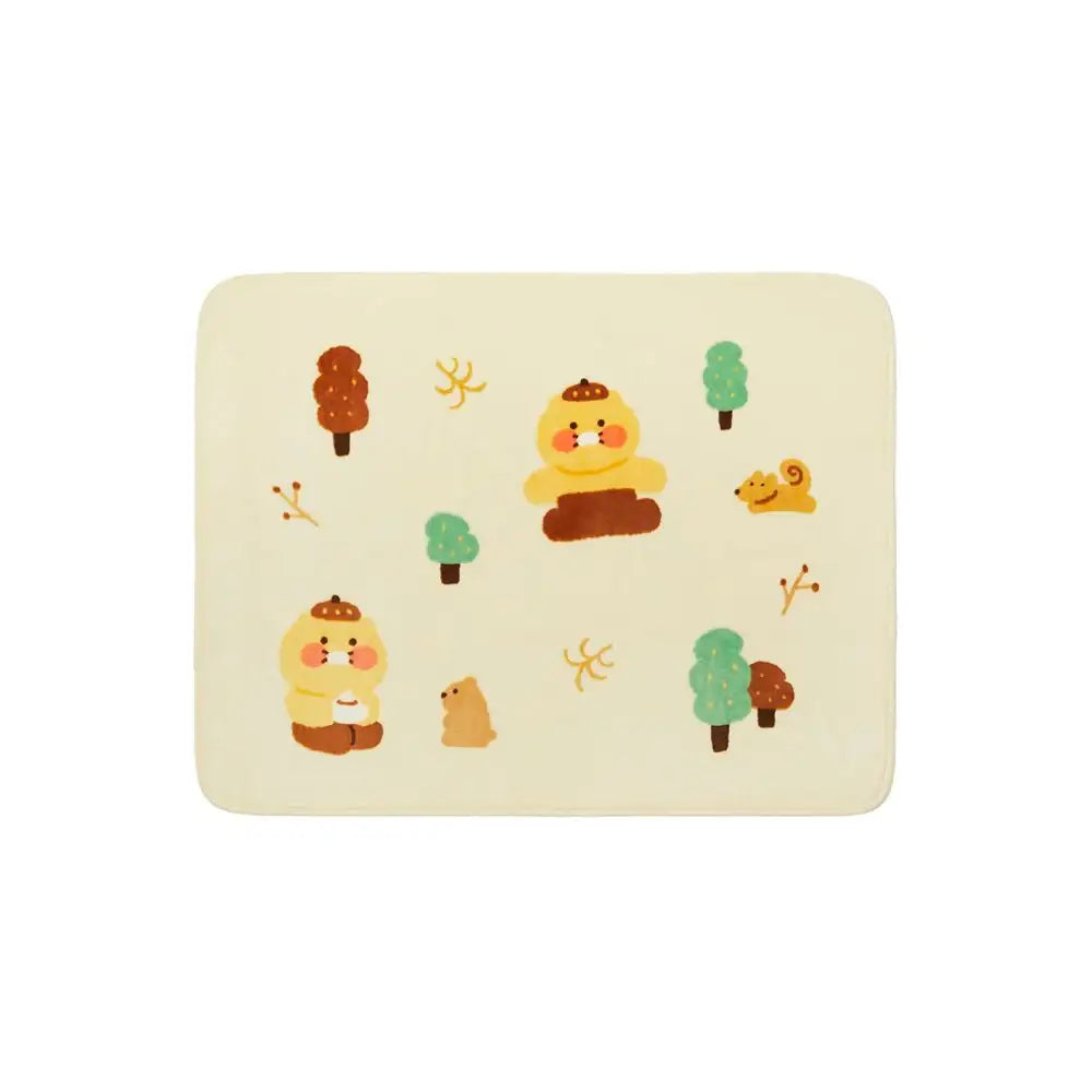 Kakao Friends - Choonsik Cabin in the Forest Basic Blanket - Kakao Friends - Home & Living, Accessories - Harumio