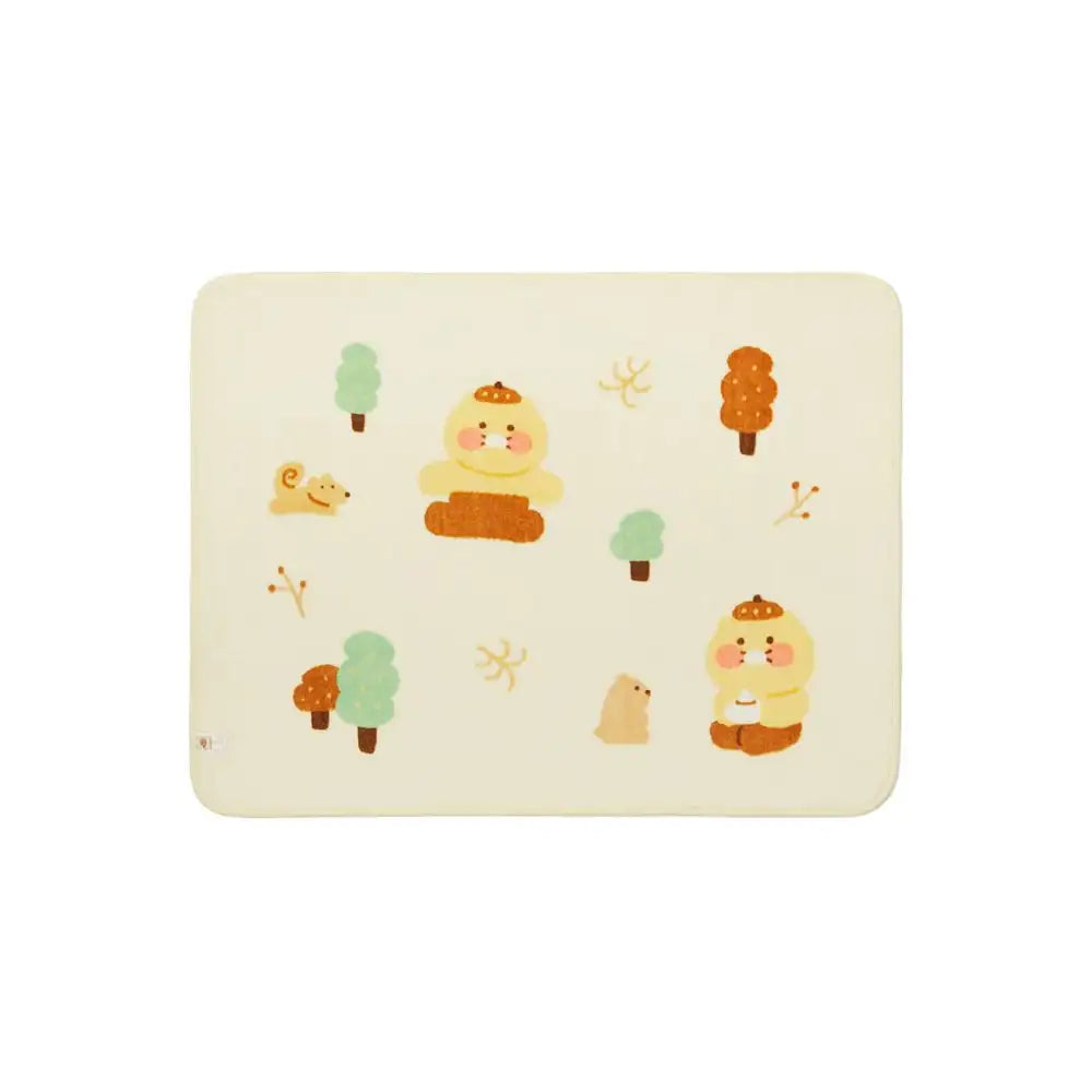 Kakao Friends - Choonsik Cabin in the Forest Basic Blanket - Kakao Friends - Home & Living, Accessories - Harumio