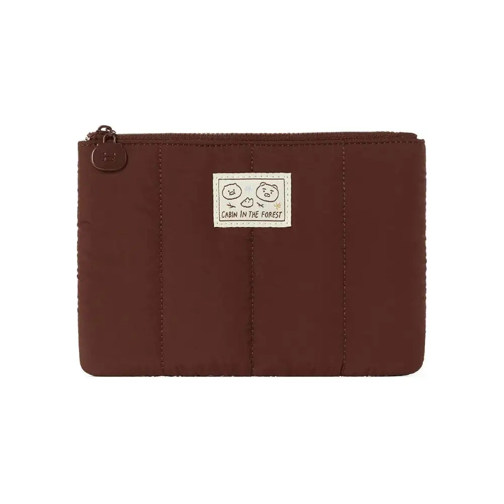 Kakao Friends - Choonsik Cabin in the Forest Padded Pouch - Kakao Friends - Home & Living, Accessories - Harumio