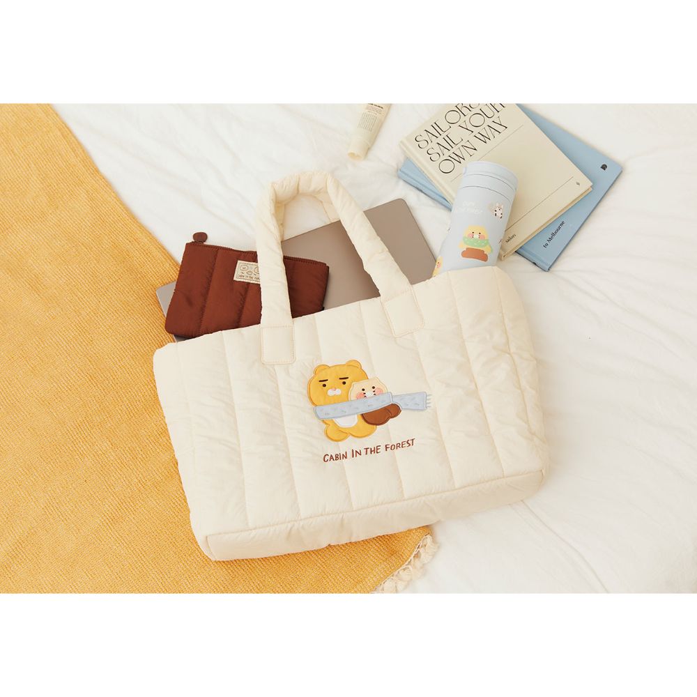 Kakao Friends - Ryan & Choonsik Cabin in the Forest Weekend Travel Bag