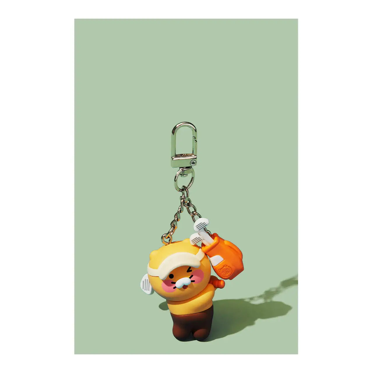 Kakao Friends - Choonsik Golf Figure Keyring - Kakao Friends - Accessories - Harumio