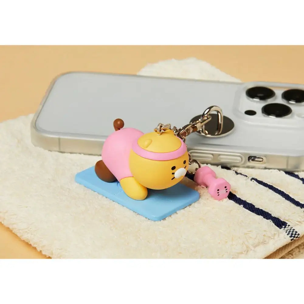 Kakao Friends - Choonsik Into Yoga Figure Keyring - Kakao Friends - Accessories - Harumio
